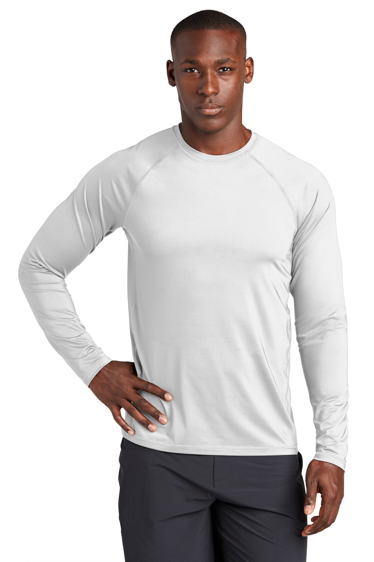 Sport-Tek Men's Long Sleeve Rashguard Tee ST470LS