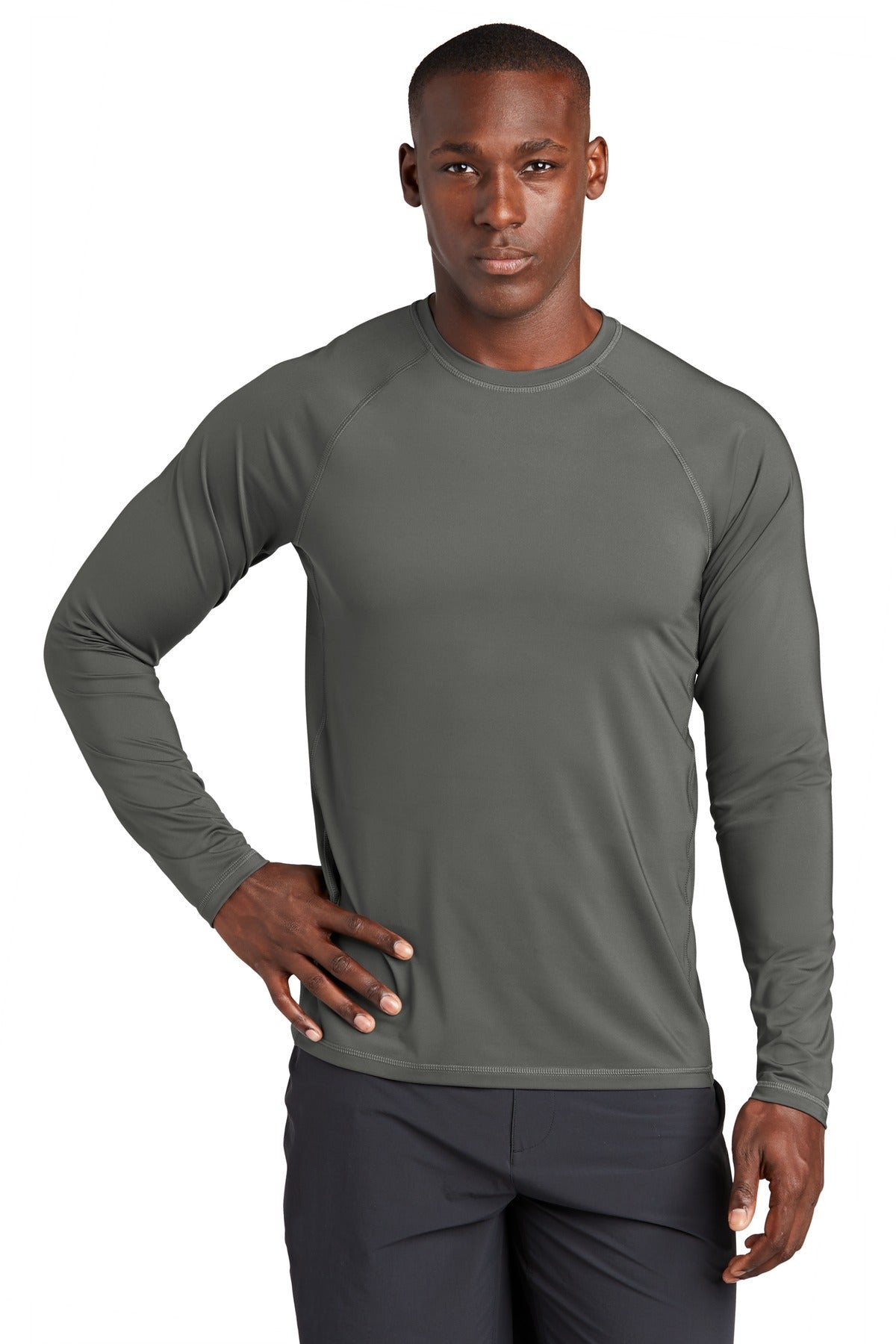 Sport-Tek Men's Long Sleeve Rashguard Tee ST470LS