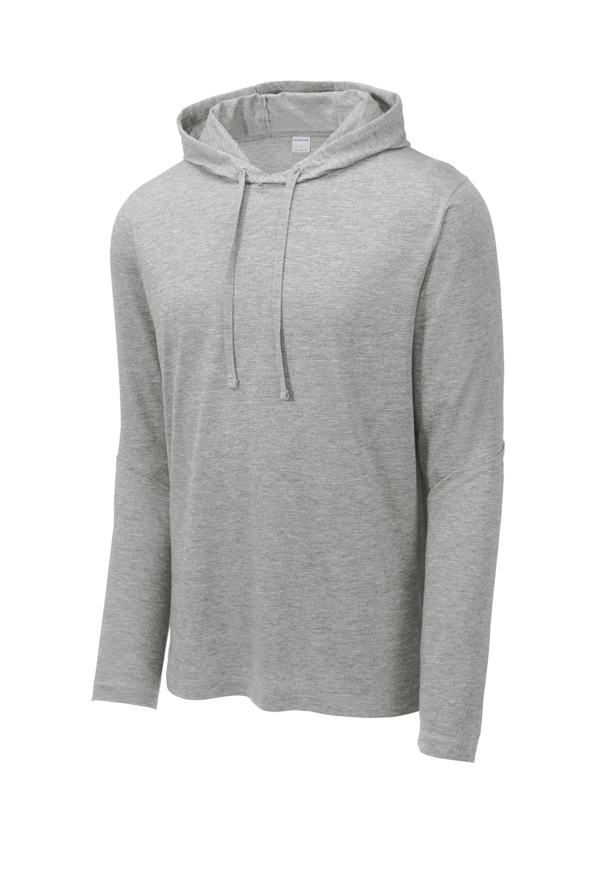 Sport-Tek Men's PosiCharge Tri-Blend Wicking Long Sleeve Hoodie