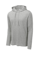 Sport-Tek Men's PosiCharge Tri-Blend Wicking Long Sleeve Hoodie