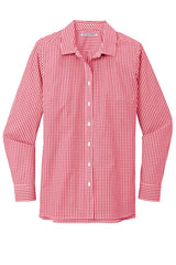 Port Authority Women's Broadcloth Gingham Easy Care Shirt LW644