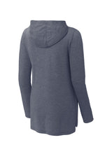 Sport-Tek Women's PosiCharge Tri-Blend Wicking Long Sleeve Hoodie LST406