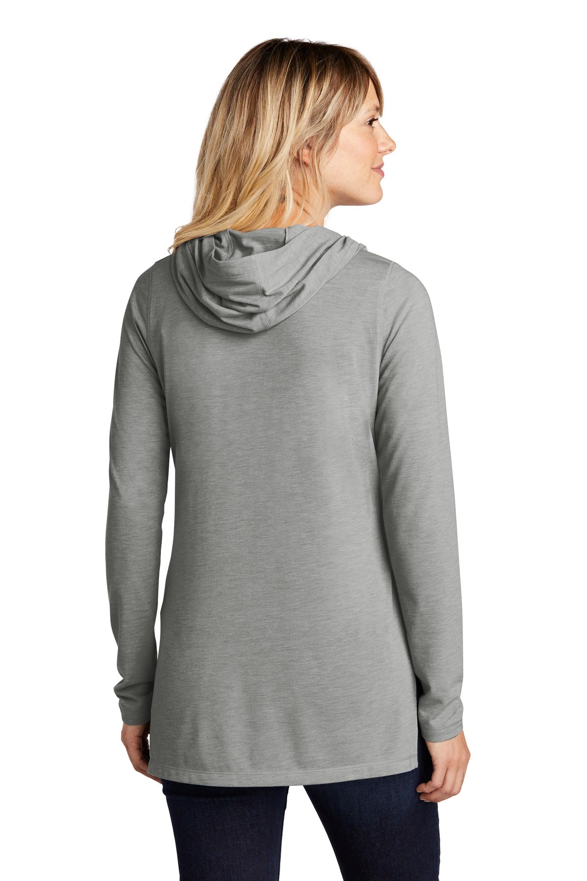 Sport-Tek Women's PosiCharge Tri-Blend Wicking Long Sleeve Hoodie LST406