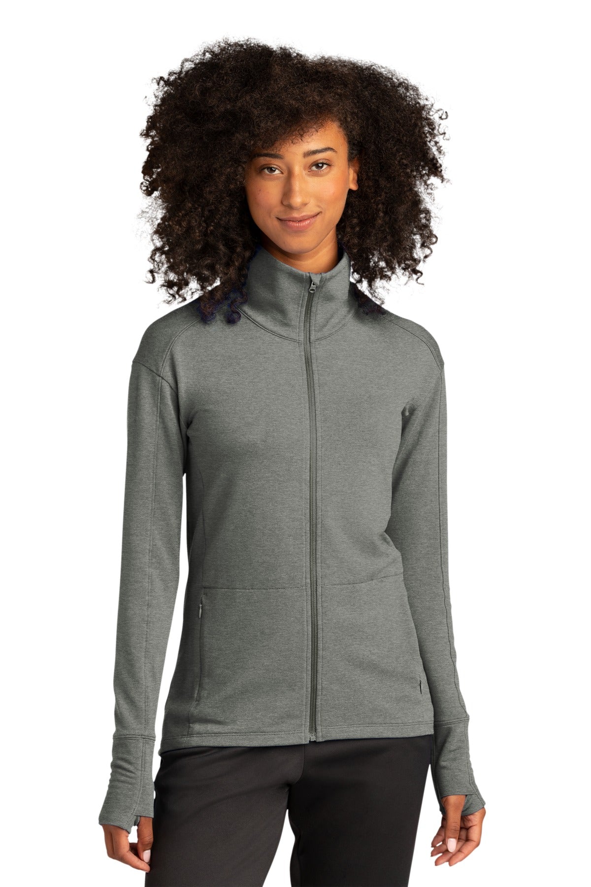 Sport-Tek Women's Sport-Wick Flex Fleece Full-Zip. LST560