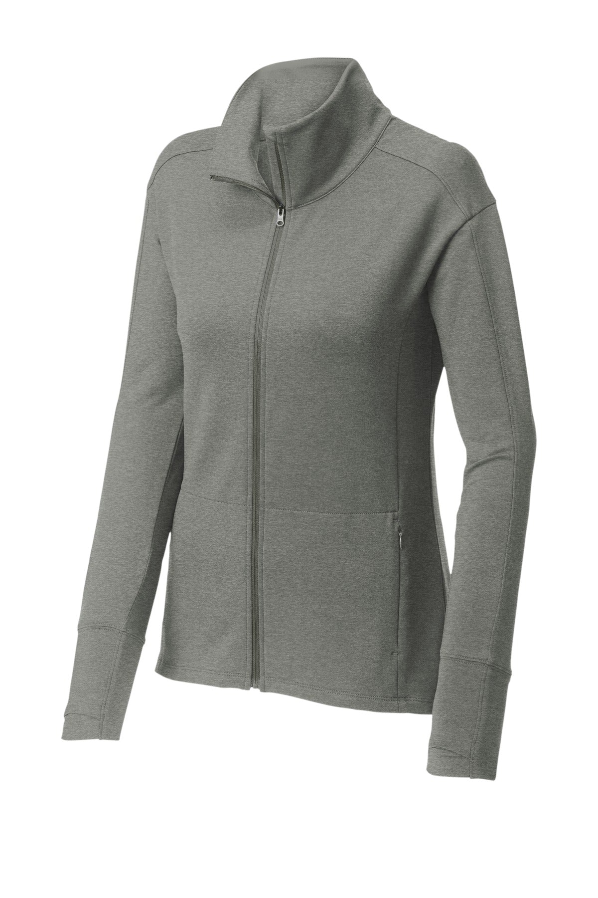 Sport-Tek Women's Sport-Wick Flex Fleece Full-Zip. LST560