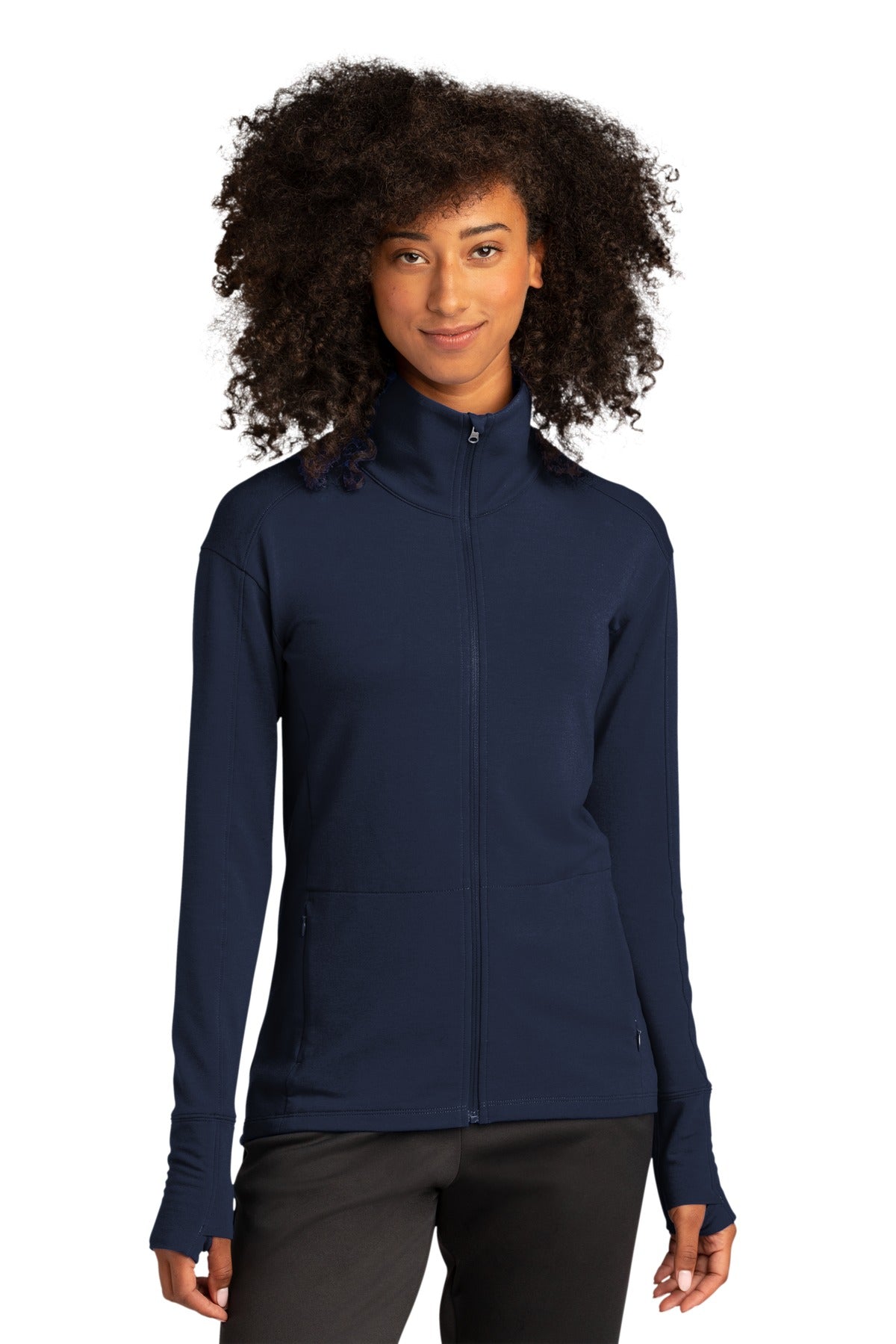 Sport-Tek Women's Sport-Wick Flex Fleece Full-Zip. LST560