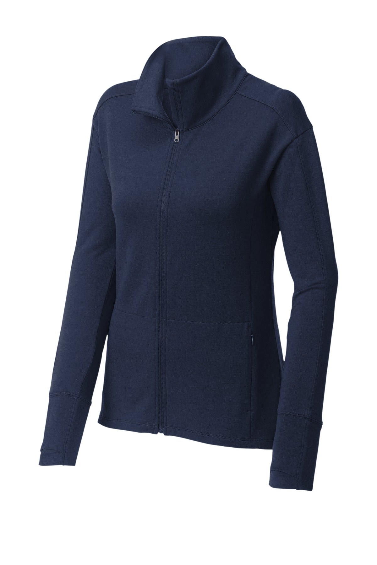 Sport-Tek Women's Sport-Wick Flex Fleece Full-Zip. LST560