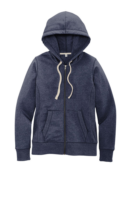District Women's Re-FleeceFull-Zip Hoodie DT8103 District