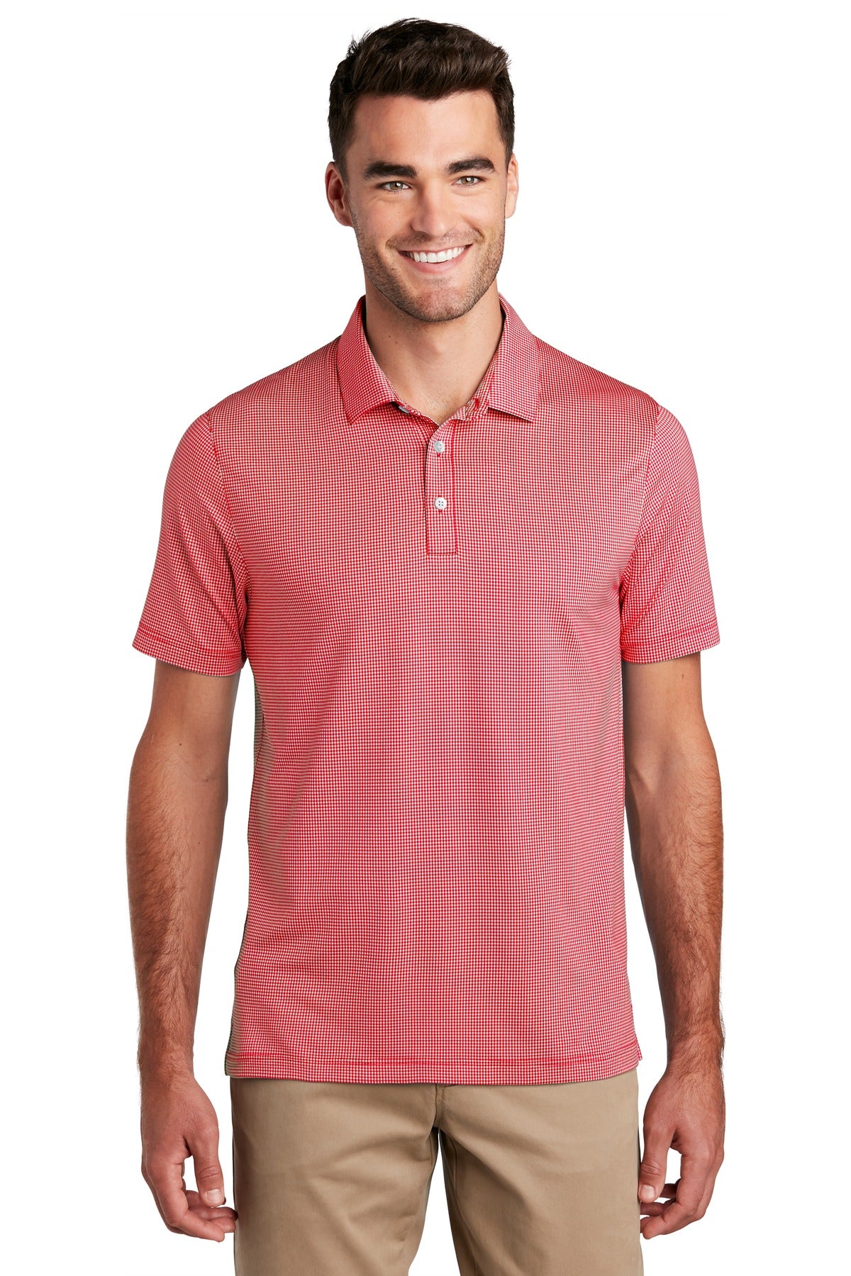 Port Authority Men's Gingham Polo K646