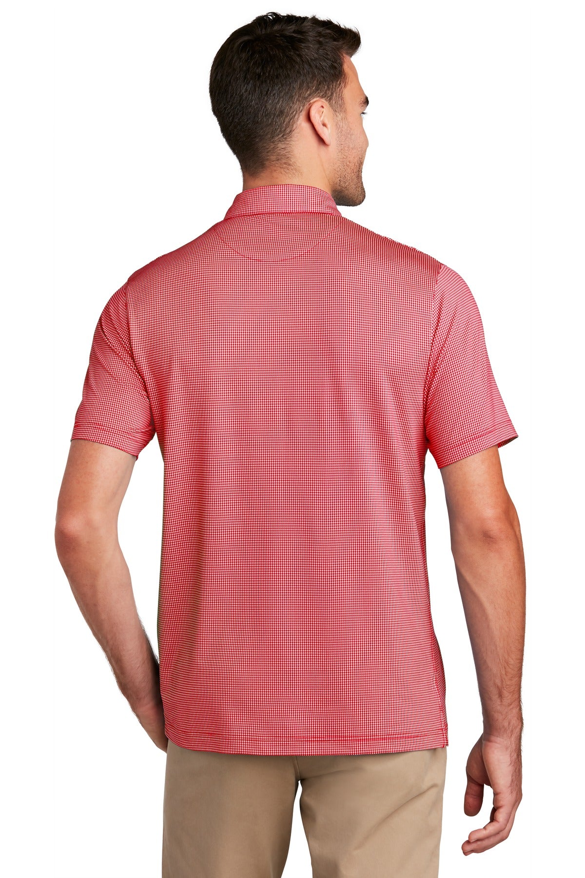 Port Authority Men's Gingham Polo K646
