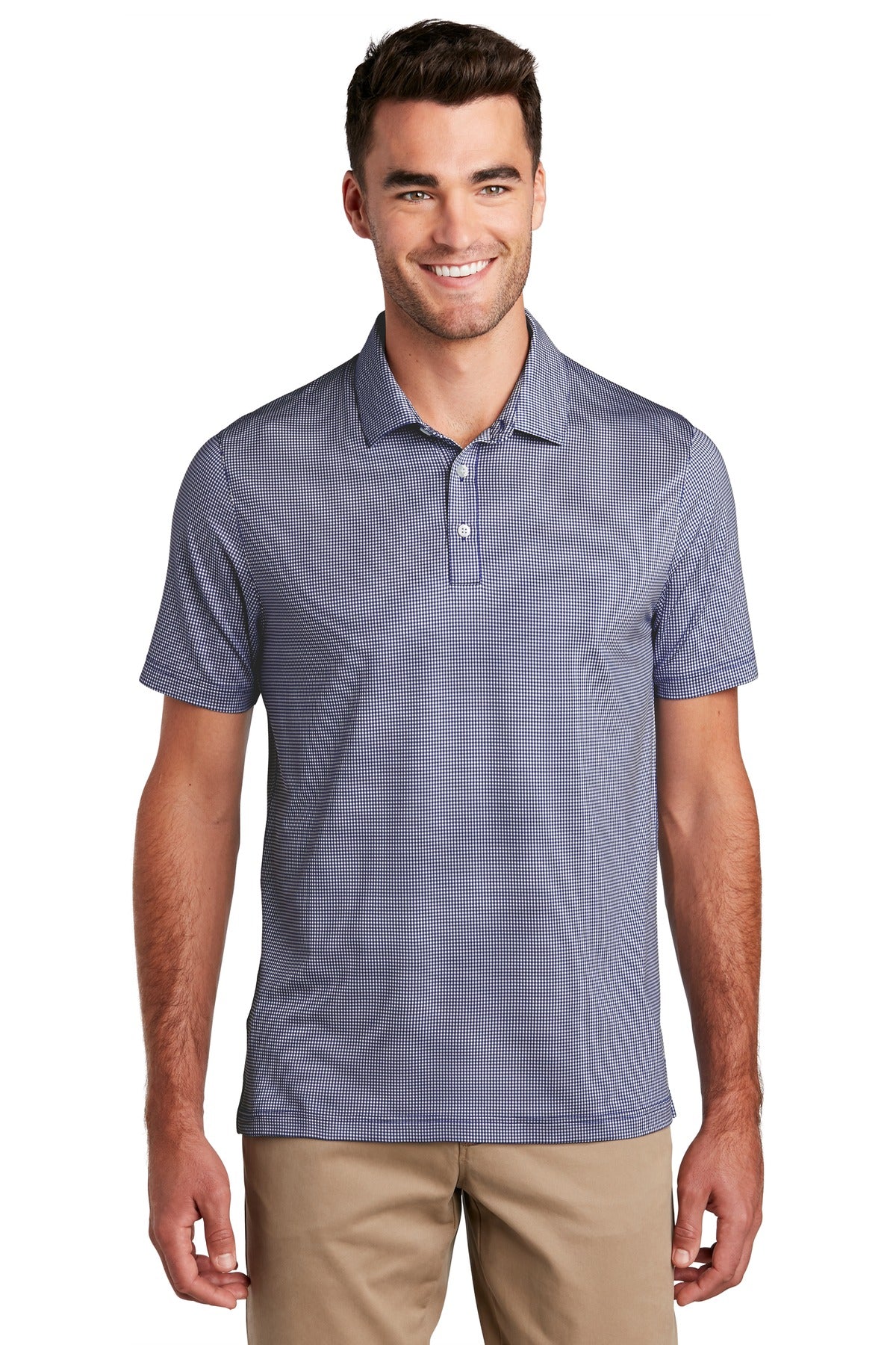 Port Authority Men's Gingham Polo K646
