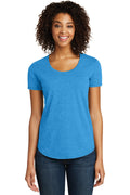 District Women's Fitted Very Important Tee Scoop Neck. DT6401 District