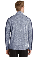 Sport-Tek Men's PosiCharge Electric Heather Colorblock 1/4-Zip Pullover