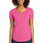 District Women's Fitted Very Important Tee Scoop Neck. DT6401 District