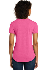 District Women's Fitted Very Important Tee Scoop Neck. DT6401 District