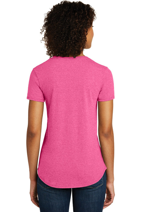 District Women's Fitted Very Important Tee Scoop Neck. DT6401 District