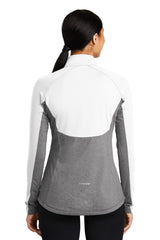 Sport-Tek Women's Sport-Wick Stretch Contrast 1/2-Zip Pullover LST854