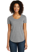 District Women's Fitted Very Important Tee Scoop Neck. DT6401 District