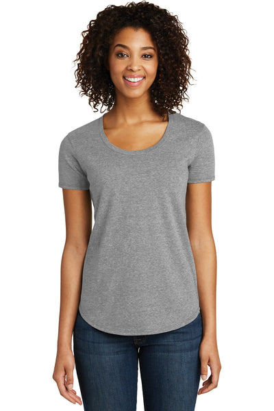 District Women's Fitted Very Important Tee Scoop Neck. DT6401