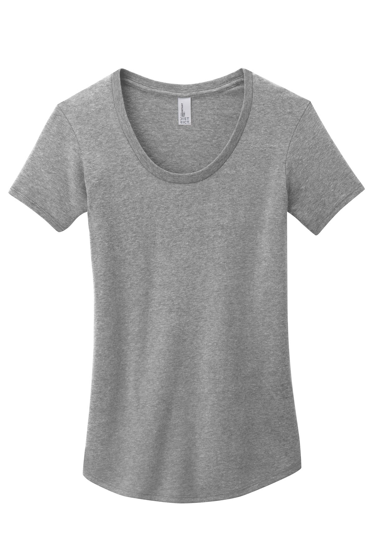 District Women's Fitted Very Important Tee Scoop Neck. DT6401 District