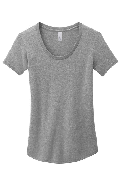 District Women's Fitted Very Important Tee Scoop Neck. DT6401 District