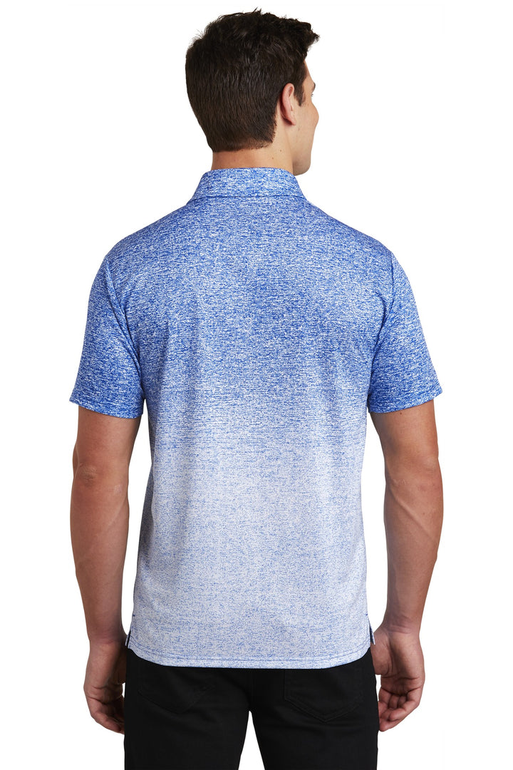 Sport-Tek  Ombre Heather Polo. ST671