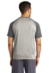 Sport-Tek Men's Heather-On-Heather Contender Tee