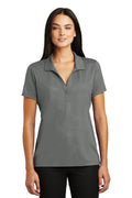 Sport-Tek Women's Embossed PosiCharge Tough Polo. LST630