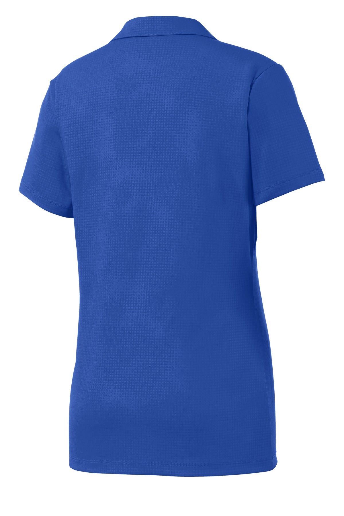 Sport-Tek Women's Embossed PosiCharge Tough Polo. LST630
