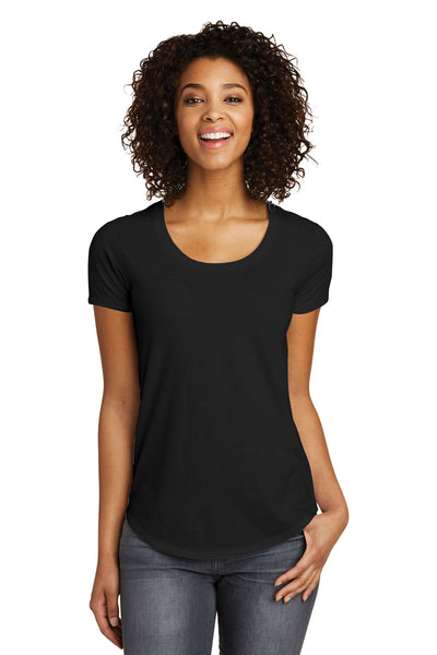 District Women's Fitted Very Important Tee Scoop Neck. DT6401