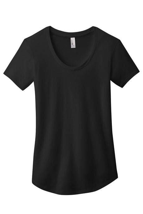 District Women's Fitted Very Important Tee Scoop Neck. DT6401 District
