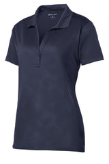 Sport-Tek Women's Embossed PosiCharge Tough Polo. LST630