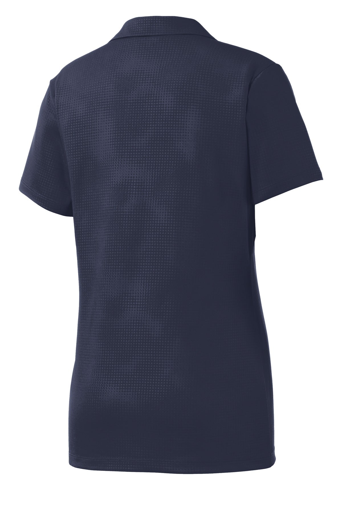Sport-Tek Women's Embossed PosiCharge Tough Polo. LST630
