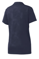 Sport-Tek Women's Embossed PosiCharge Tough Polo. LST630