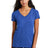 District Women's Medal V-Neck Tee. DT664 District