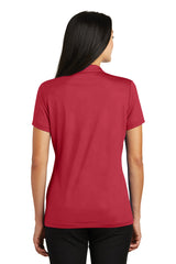 Sport-Tek Women's Embossed PosiCharge Tough Polo. LST630
