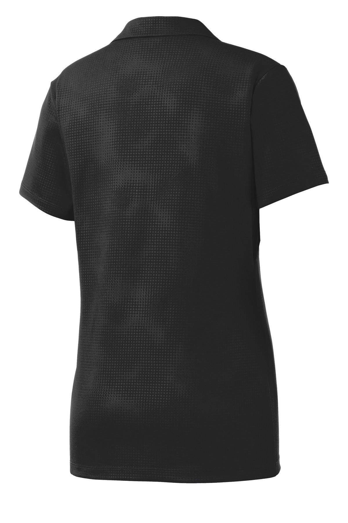 Sport-Tek Women's Embossed PosiCharge Tough Polo. LST630