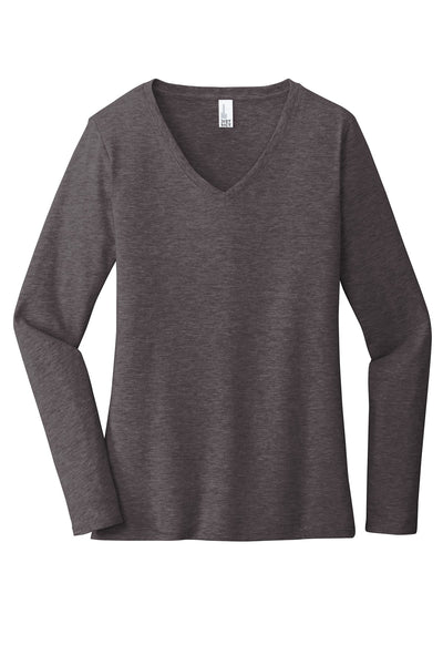 District  Women's Very Important Tee  Long Sleeve V-Neck. DT6201