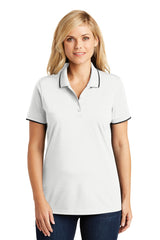 Port Authority Women's Dry Zone UV Micro-Mesh Tipped Polo. LK111