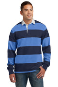 Sport-Tek Men's Classic Long Sleeve Rugby Polo