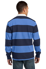 Sport-Tek Men's Classic Long Sleeve Rugby Polo