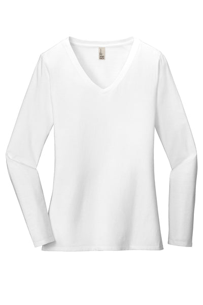District  Women's Very Important Tee  Long Sleeve V-Neck. DT6201