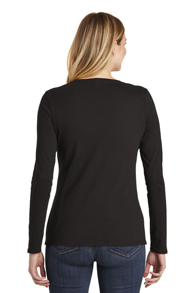 District  Women's Very Important Tee  Long Sleeve V-Neck. DT6201