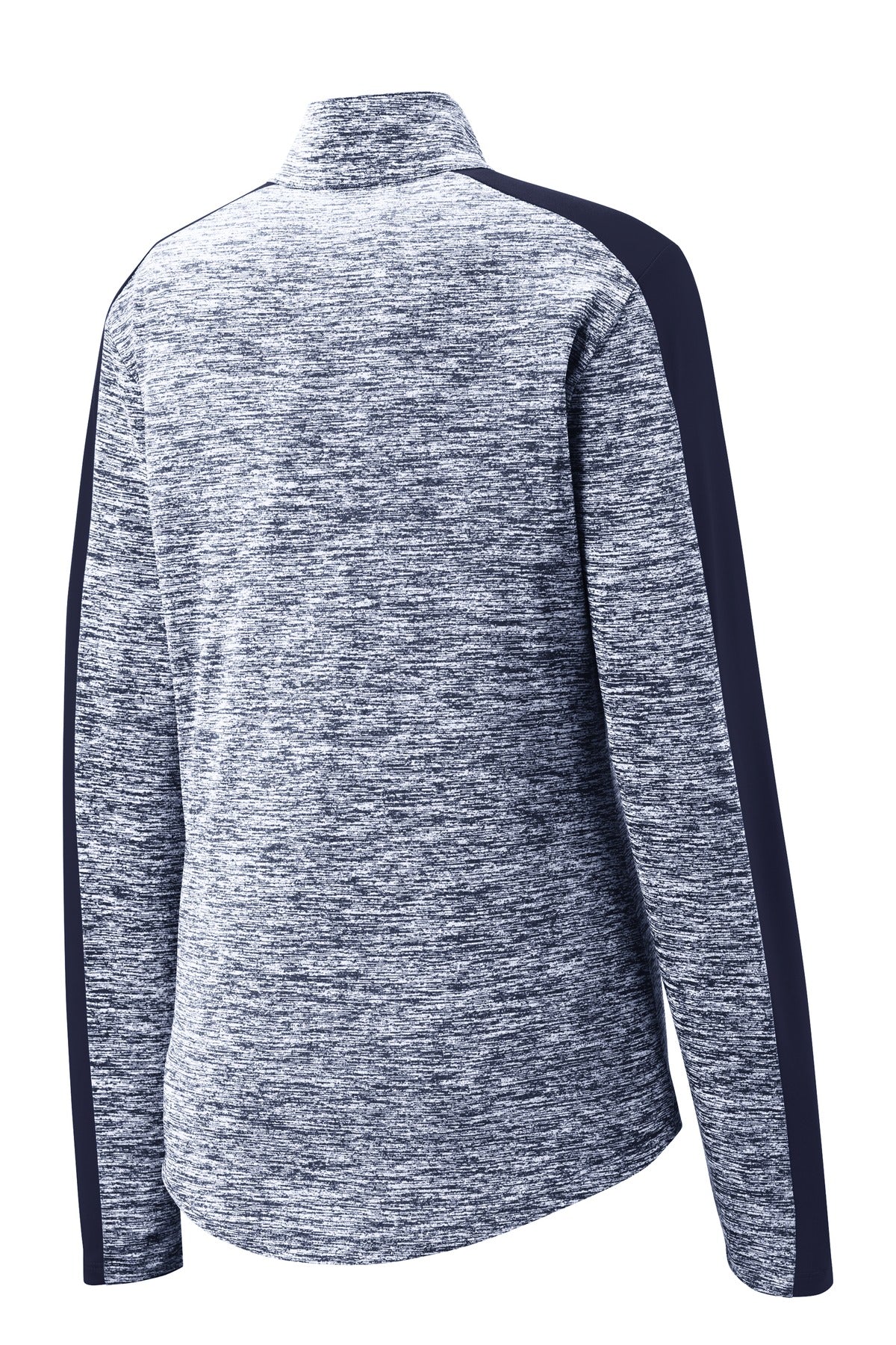 Sport-Tek Women's PosiCharge Electric Heather Colorblock 1/4-Zip Pullover LST397