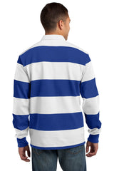 Sport-Tek Men's Classic Long Sleeve Rugby Polo