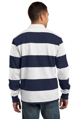 Sport-Tek Men's Classic Long Sleeve Rugby Polo