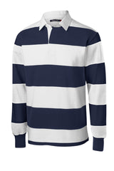 Sport-Tek Men's Classic Long Sleeve Rugby Polo