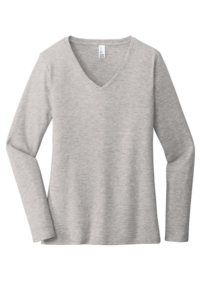 District  Women's Very Important Tee  Long Sleeve V-Neck. DT6201