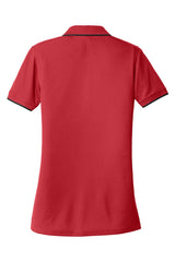 Port Authority Women's Dry Zone UV Micro-Mesh Tipped Polo. LK111