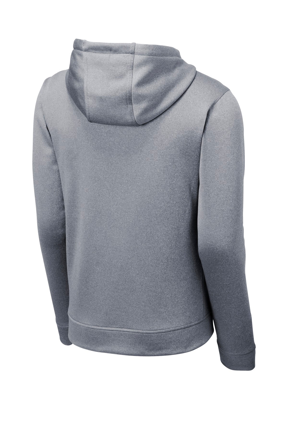 Sport-Tek Men's PosiCharge Sport-Wick Heather Fleece Hooded Pullover ST264